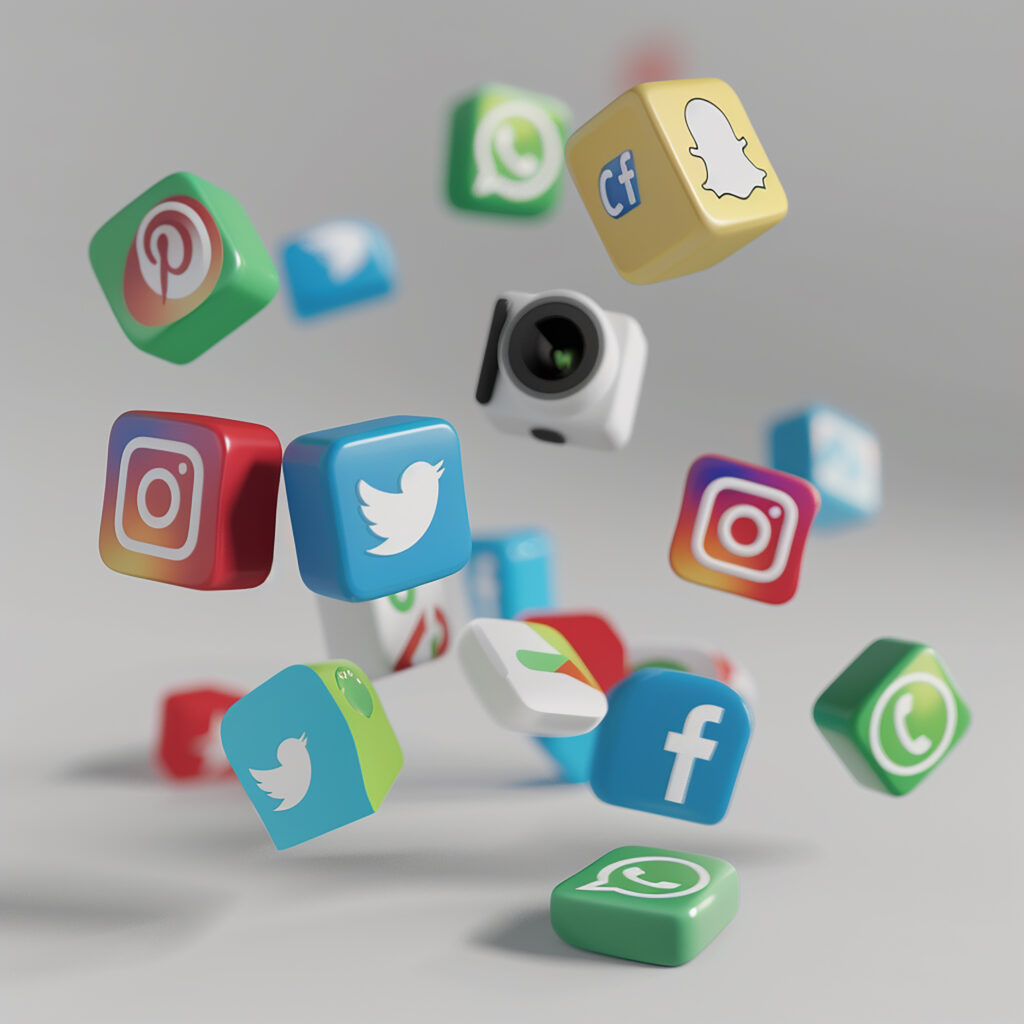 social media icons